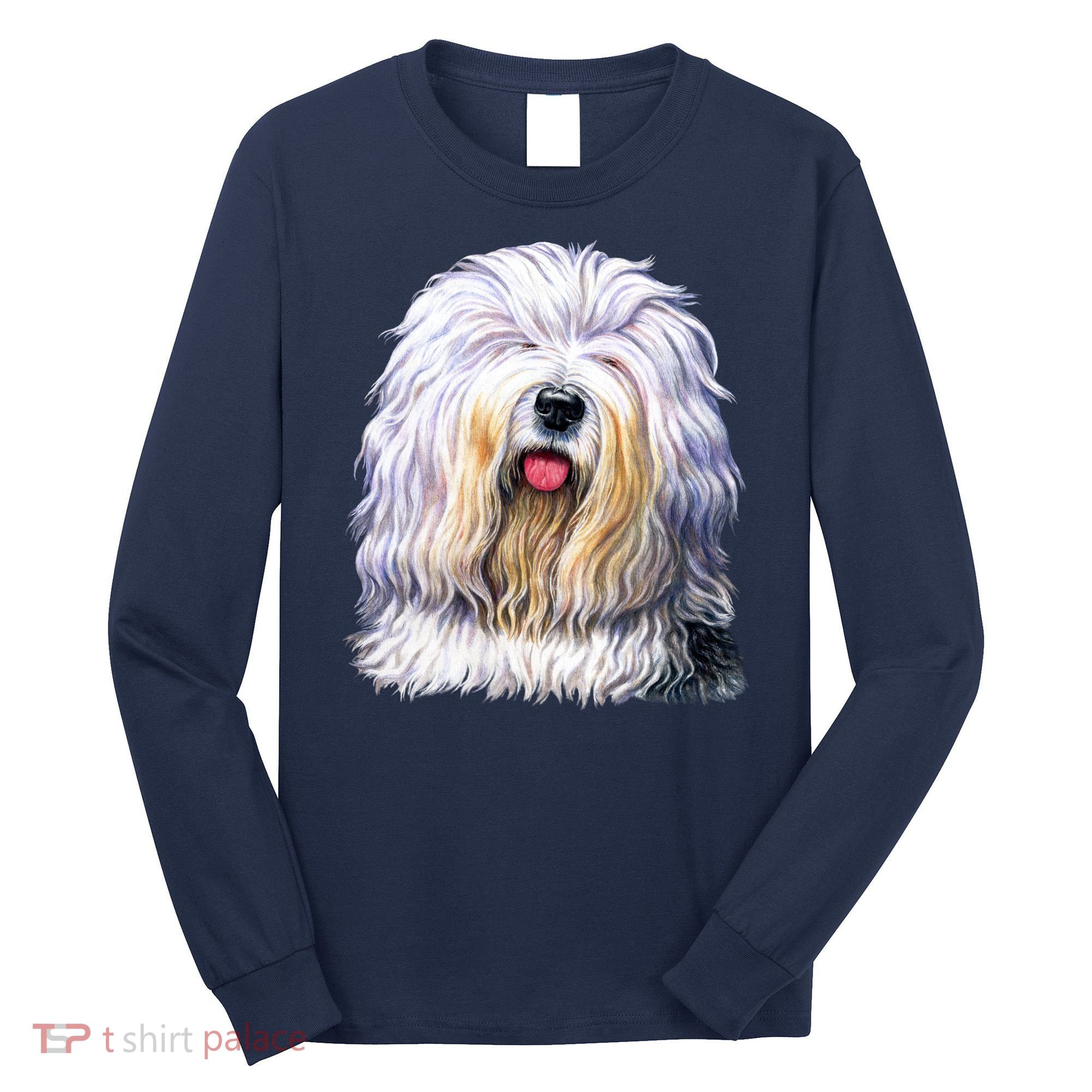 Old English Sheepdog Long Sleeve Shirt