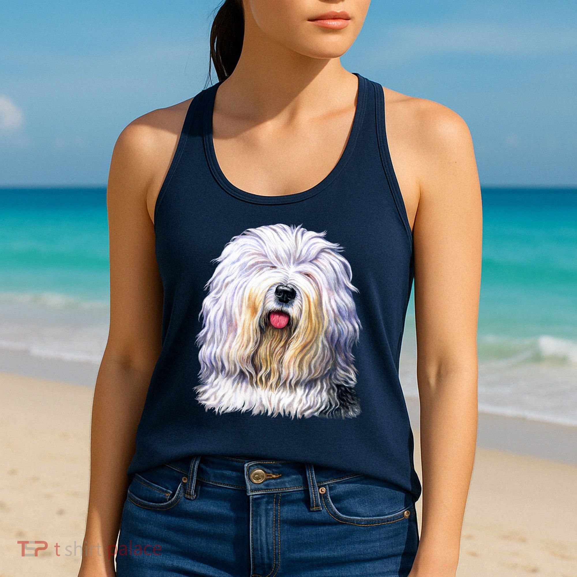 Old English Sheepdog Women's Tank Top