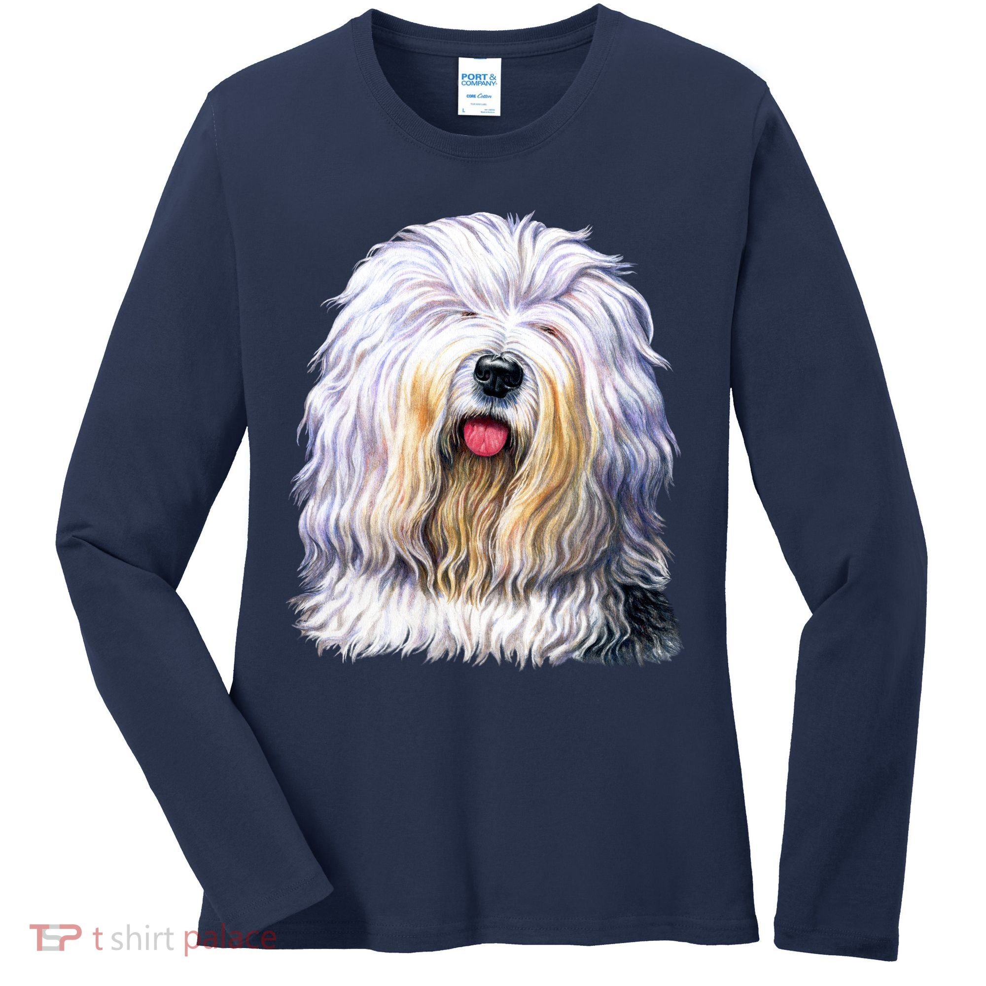 Old English Sheepdog Women's Long Sleeve Shirt