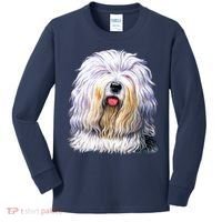 Old English Sheepdog Kids Long Sleeve Shirt thumb 0