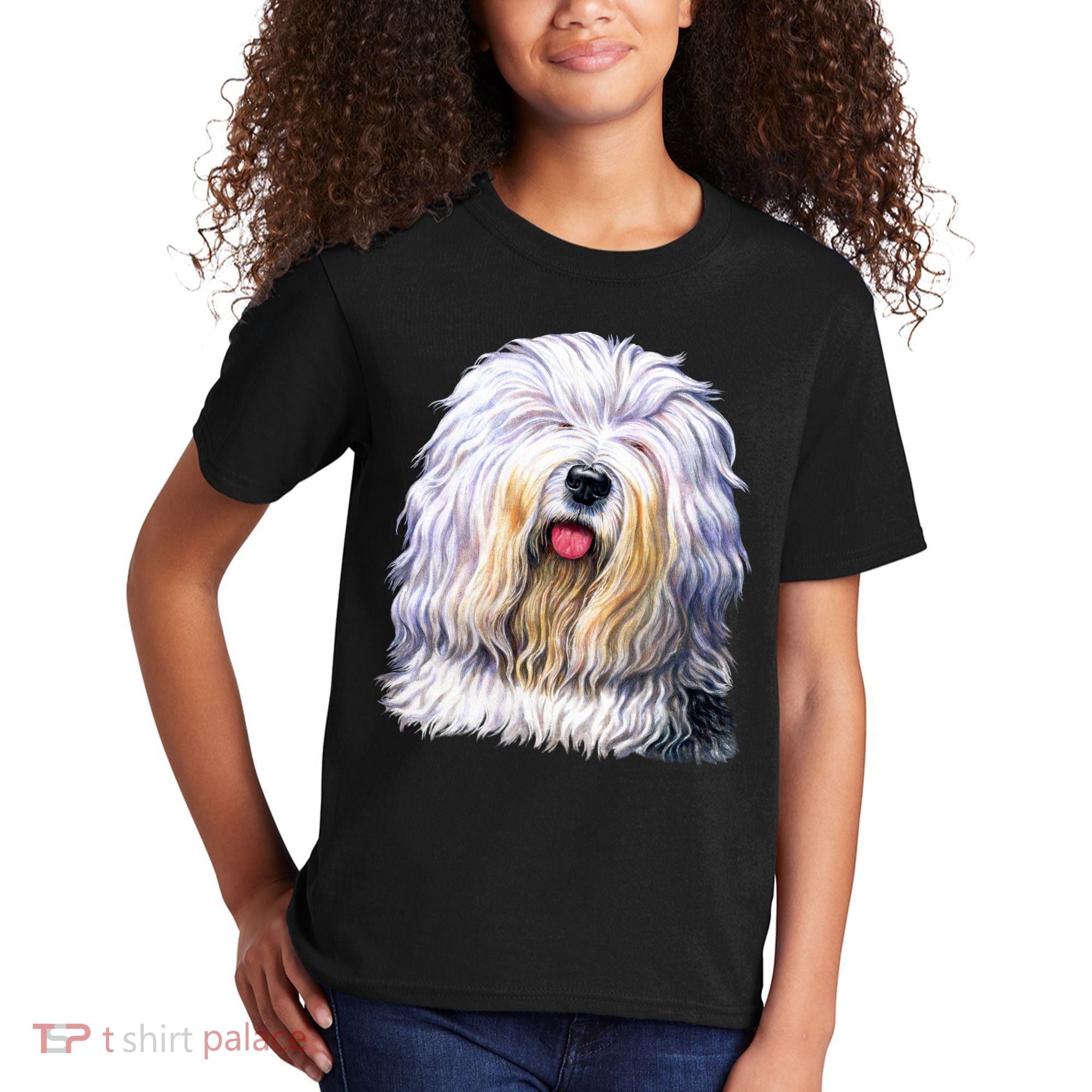 Old English Sheepdog Kids T-Shirt