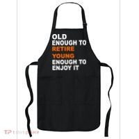 Old Enough To Retire Young Apron thumb 0