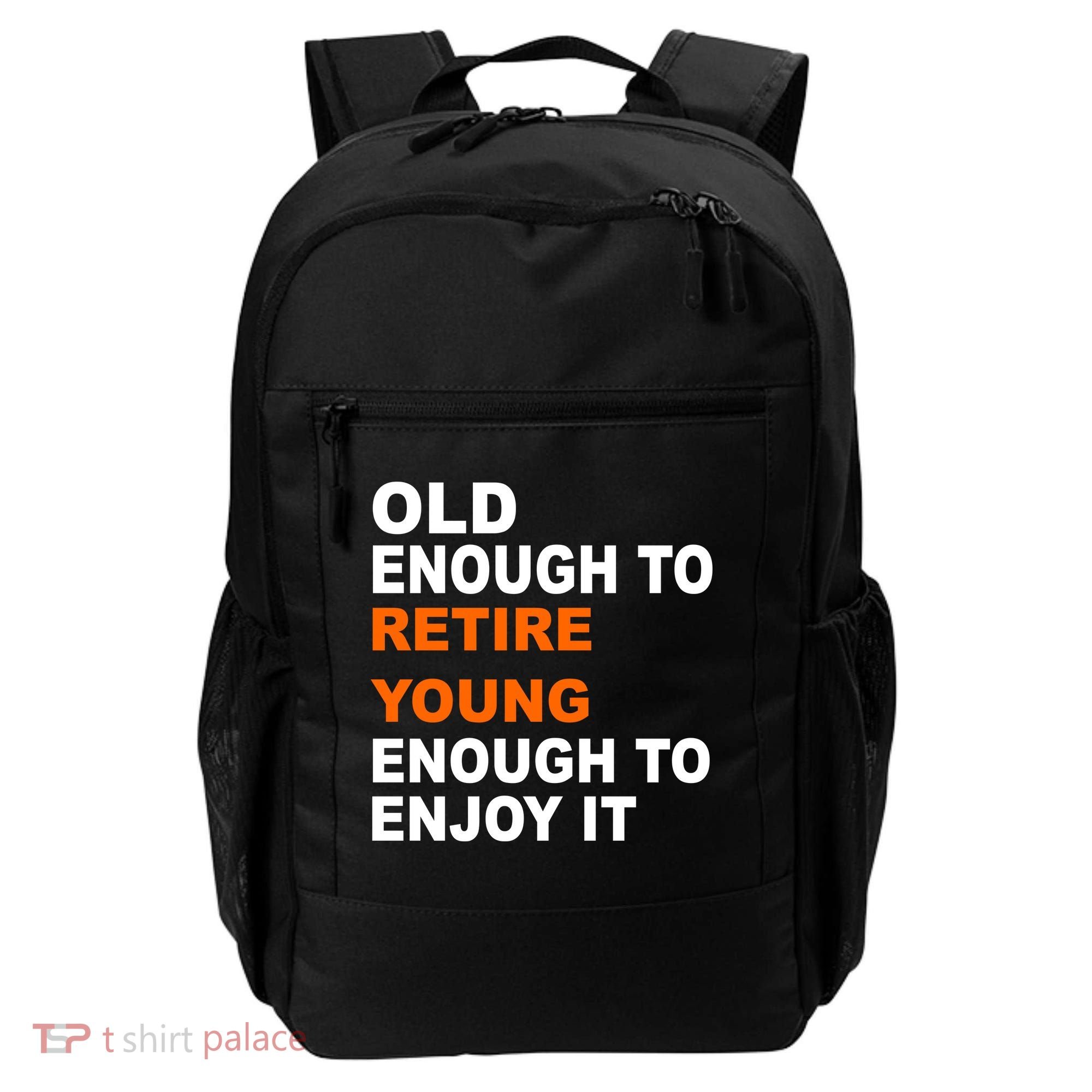 Old Enough To Retire Young Backpack