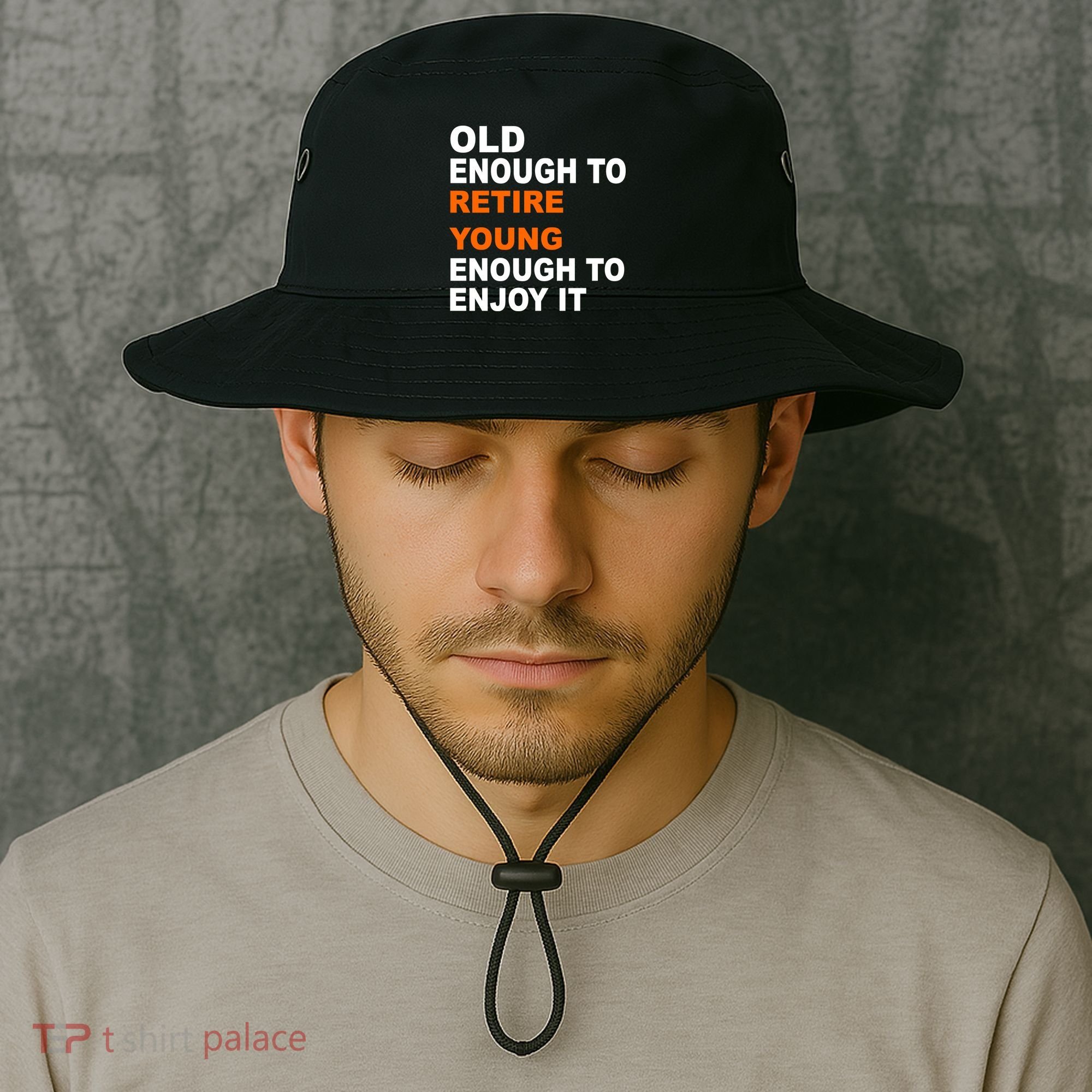 Old Enough To Retire Young Bucket Hat