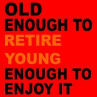 Old Enough To Retire Young Santa Hat thumb 1