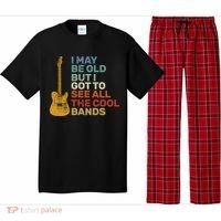 Old Guitarist The Cool Bands Pajama Set thumb 0