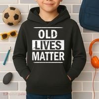Old Lives Matter Kids Hoodie thumb 2