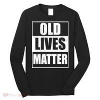 Old Lives Matter Distressed Logo Long Sleeve Shirt thumb 0