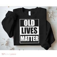 Old Lives Matter Distressed Logo Sweatshirt thumb 2