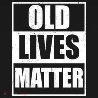 Old Lives Matter Distressed Logo Sweatshirt thumb 3