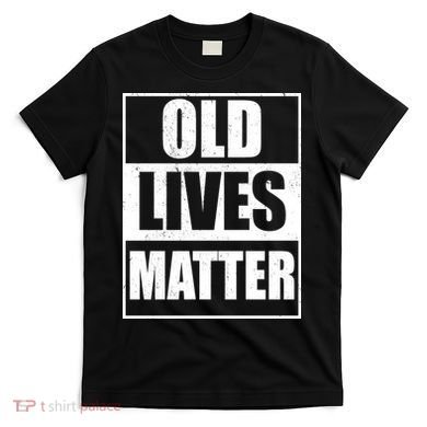 Old Lives Matter Distressed Logo T-Shirt