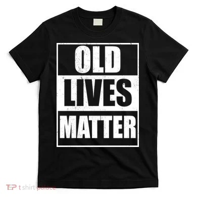 Old Lives Matter Distressed Logo T-Shirt