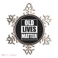Old Lives Matter Distressed Logo Ornament thumb 0