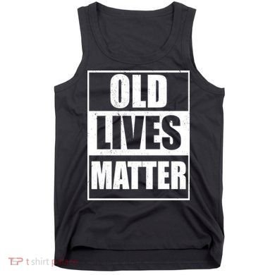 Old Lives Matter Distressed Logo Tank Top