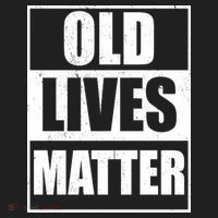 Old Lives Matter Distressed Logo Golf Towel thumb 3