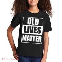Old Lives Matter Distressed Logo Kids T-Shirt thumb 2