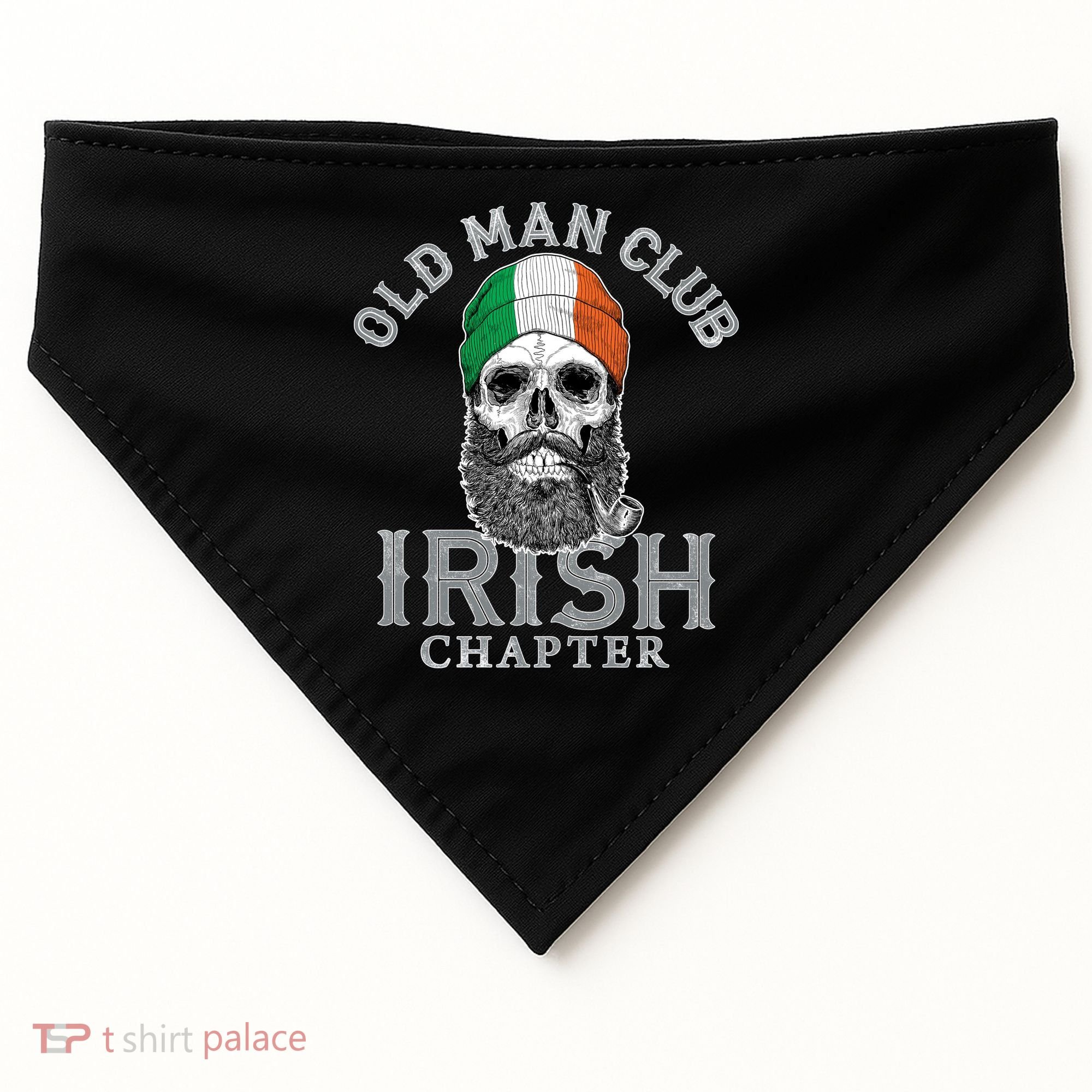 Old Man Club: Irish Chapter USA-Made Doggie Bandana