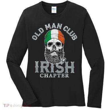Old Man Club: Irish Chapter Women's Long Sleeve Shirt