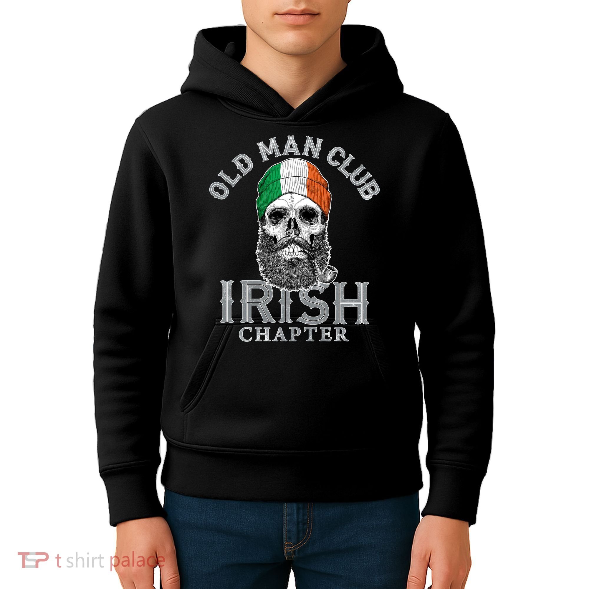 Old Man Club: Irish Chapter Kids Hoodie