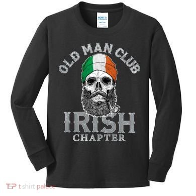 Old Man Club: Irish Chapter Kids Long Sleeve Shirt
