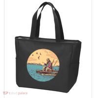 Old Man Fishing Tote Bag thumb 3