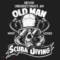 Old Man Who Loves Scuba Diving Hat thumb 2