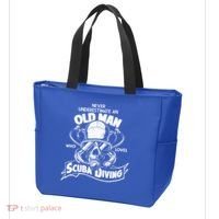 Old Man Who Loves Scuba Diving Tote Bag thumb 3