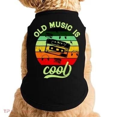 Old Music Is Cool Doggie Tank