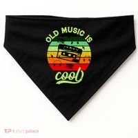 Old Music Is Cool USA-Made Doggie Bandana thumb 0