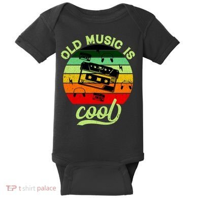 Old Music Is Cool Baby Bodysuit