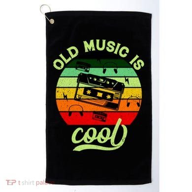 Old Music Is Cool Golf Towel