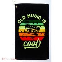 Old Music Is Cool Golf Towel thumb 0