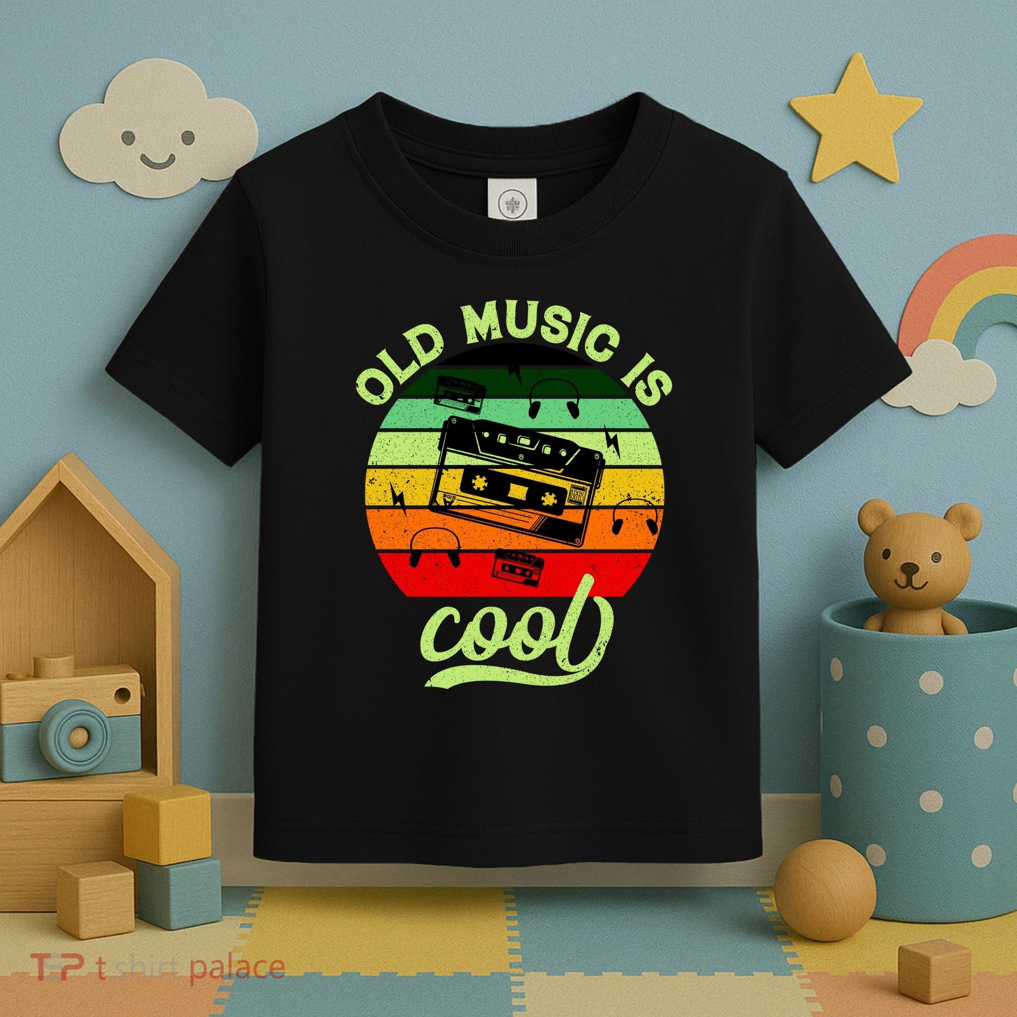 Old Music Is Cool Toddler T-Shirt