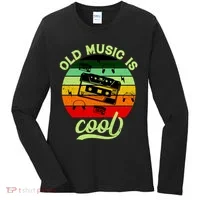 Old Music Is Cool Women's Long Sleeve Shirt thumb 0