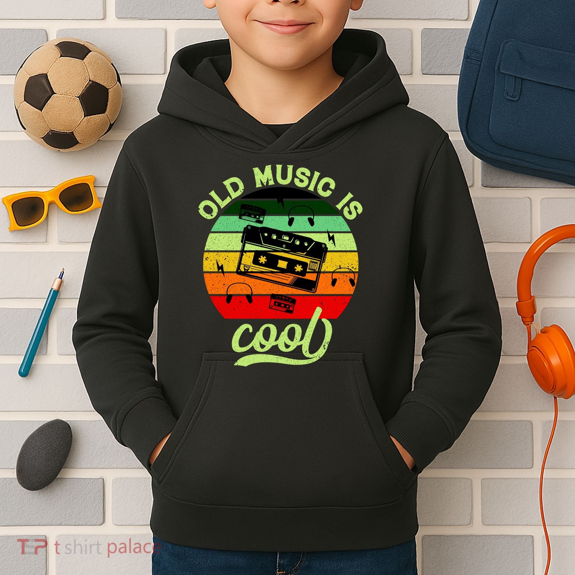 Old Music Is Cool Kids Hoodie