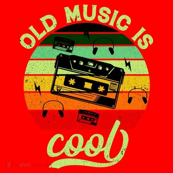Old Music Is Cool Santa Hat