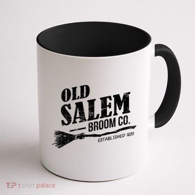 Old Salem Broom Company Coffee Mug back