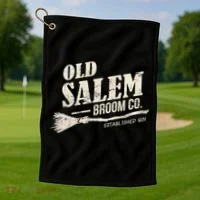 Old Salem Broom Company Golf Towel thumb 1