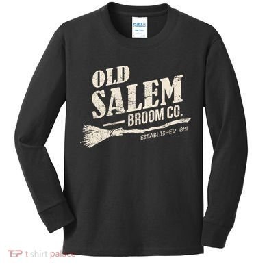 Old Salem Broom Company Kids Long Sleeve Shirt