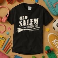 Old Salem Broom Company Kids T-Shirt thumb 3