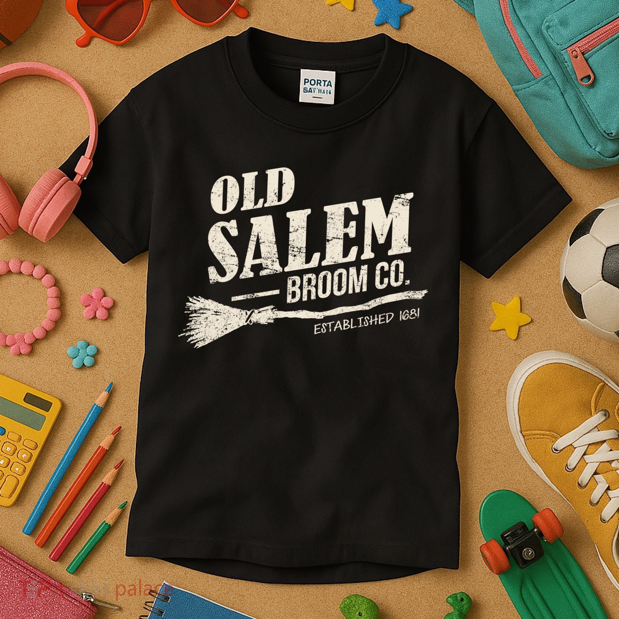 Old Salem Broom Company Kids T-Shirt