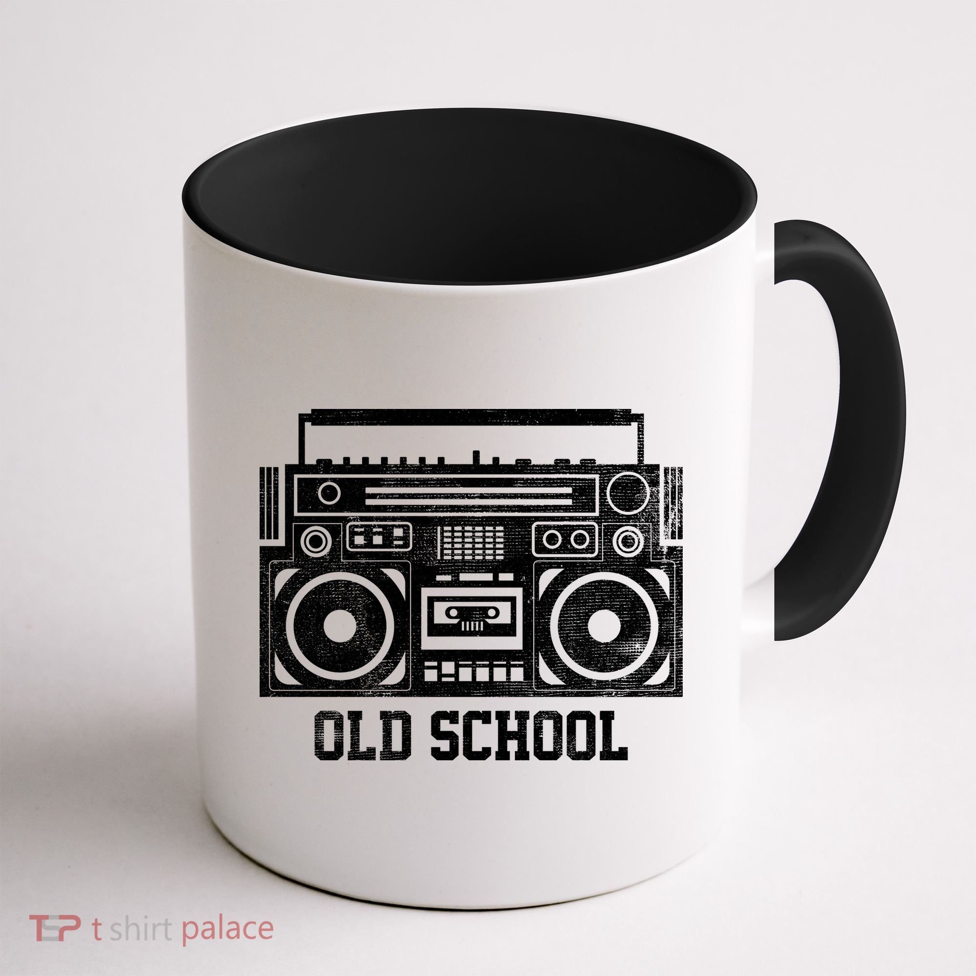 Old School Boombox Coffee Mug