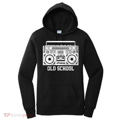 Old School Boombox Women's Hoodie