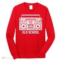 Old School Boombox Long Sleeve Shirt thumb 0