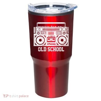 Old School Boombox Tumbler