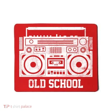 Old School Boombox Mousepad