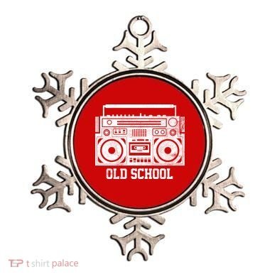 Old School Boombox Ornament