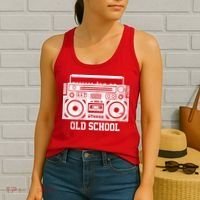 Old School Boombox Women's Tank Top thumb 2
