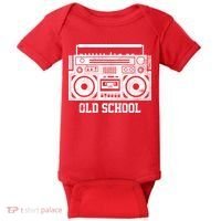 Old School Boombox Baby Bodysuit thumb 0