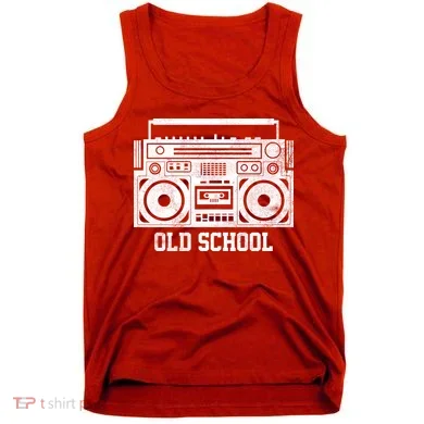 Old School Boombox Tank Top